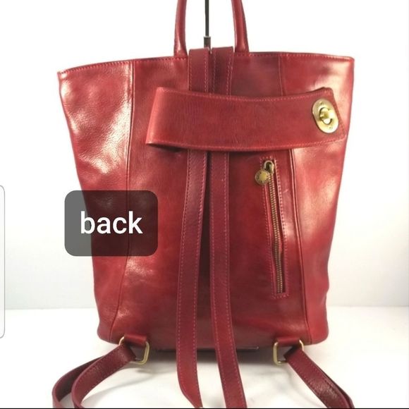 Vera Pelle (Made in Italy) Genuine Leather Satchel Handbag - Picture 2 of 13